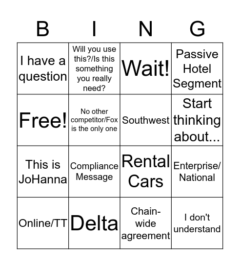CS Call 2.10.17 Bingo Card