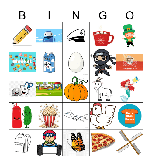 End Of Year BINGO Card
