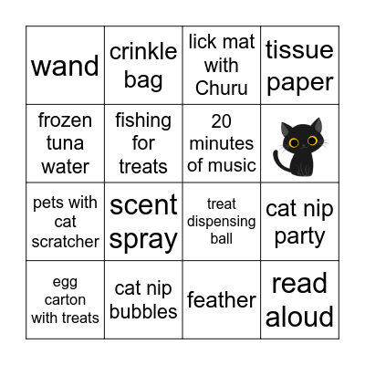 MIDNIGHT'S BQ ENRICHMENT Bingo Card