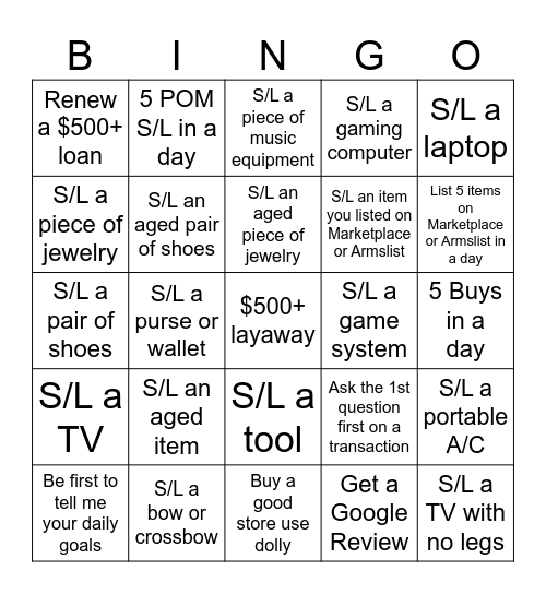 3288 Ultimate Challenge Bingo Card
