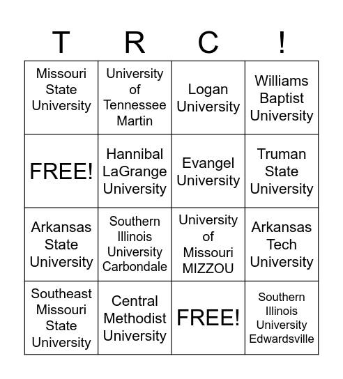NAME_________________________________ PHONE#_______________________________ Bingo Card