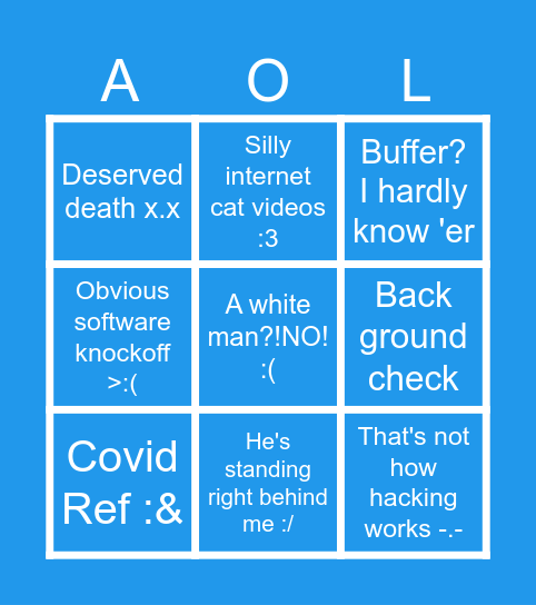 (: Skype Chat :) Bingo Card