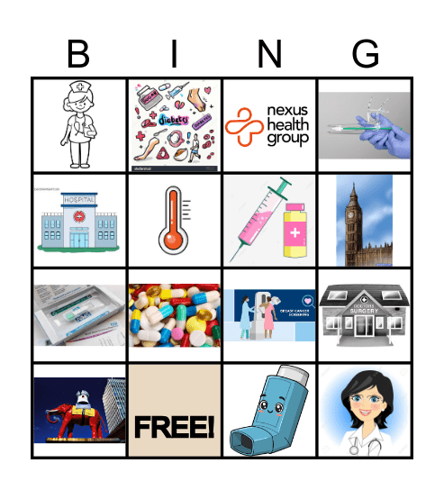 NEXUS PLT BINGO Card