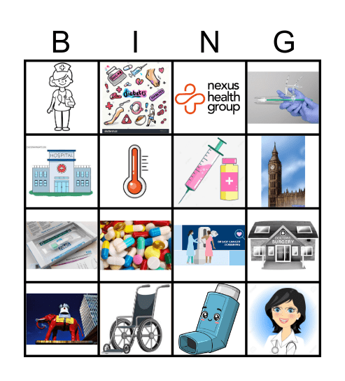 NEXUS PLT BINGO Card