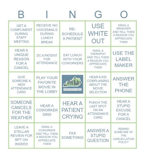 ADMIN BPT-INGO Bingo Card