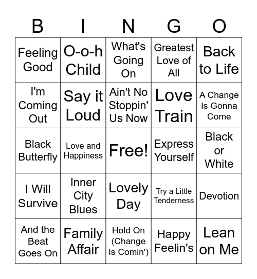 AABA R&Bingo - Juneteenth Bingo Card