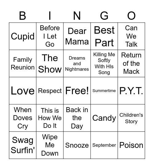 AABA R&Bingo - Juneteenth 4 Da Culture Bingo Card