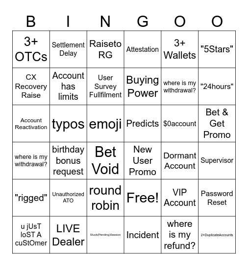 Helaina C. SummerSlam 2026 Bingo Card
