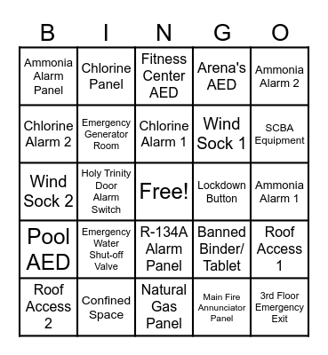 BINGO SCAVENGER HUNT Bingo Card