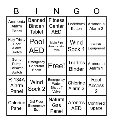 BINGO SCAVENGER HUNT Bingo Card