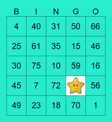 NUEVA  ESPERANZA Bingo Card