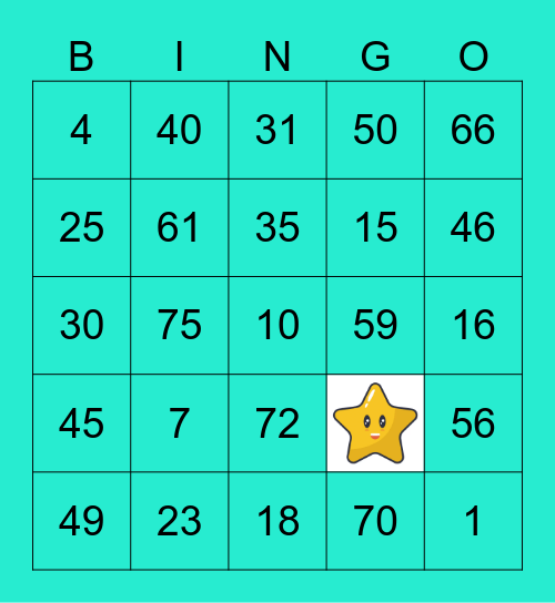 NUEVA  ESPERANZA Bingo Card