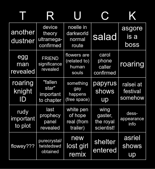 chapter 5 bingo!!! Bingo Card
