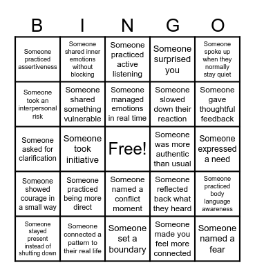 PSY 606: Bingo! Bingo Card