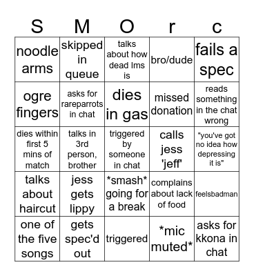 skillspecs LMS bingo Card