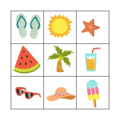 Summer BINGO Card