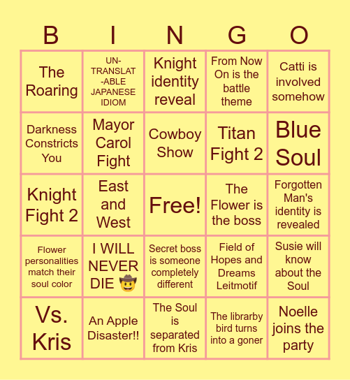 5 BY 5 FOR CHAPTER 5 Bingo Card