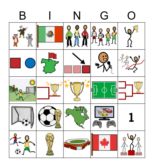 FIFA World Cup 2026 Bingo Card