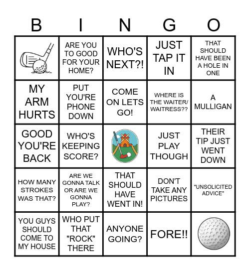 DONKEY BINGO Card