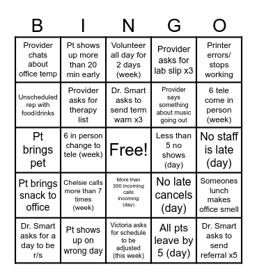 Summit Bingo! Bingo Card