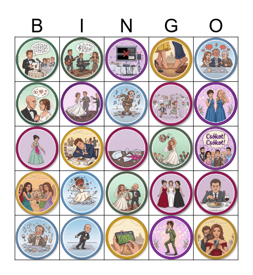 Kitti&Domi Lagzi Bingo Card