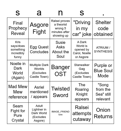 Ch5 Bingo Card