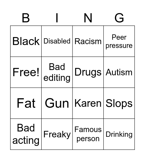 Tommorows teaching Bingo Card