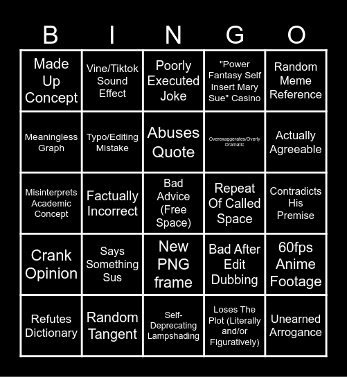 ▲x∩♣=Ö¥╡■Θ Bingo Card