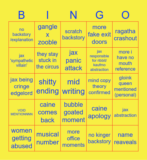 amazing digital bingo card Bingo Card