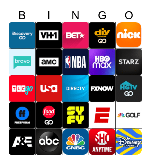 DIGITAL OPTIONS BINGO Card