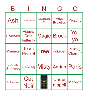 MyAnime/Cartoon Tv shows Bingo Card