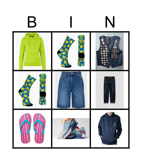 Voortrekkerdrag Bingo Card
