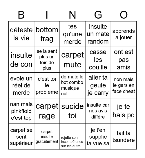 caperbingo Card