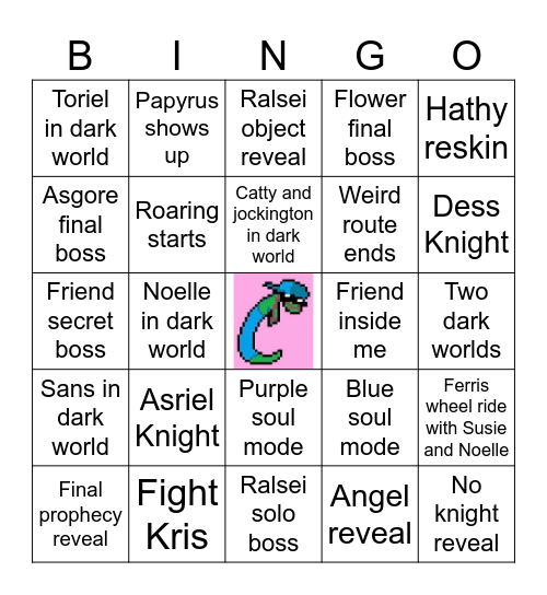 Chapter 5 Bingo Card