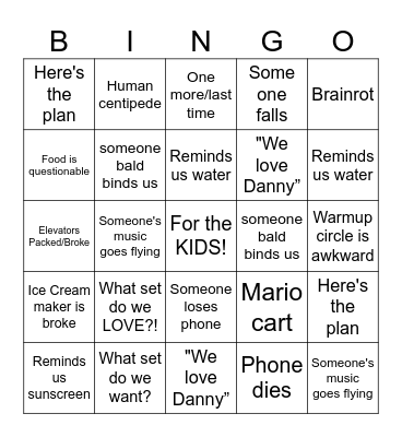KS Masonic MB 2026 Bingo Card