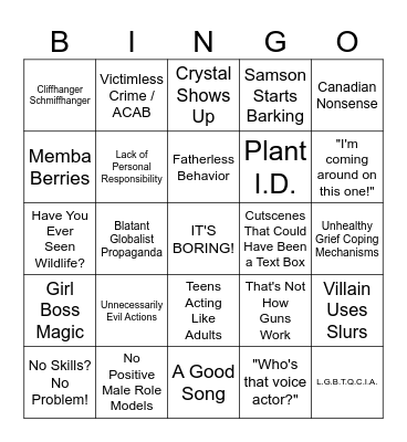 Lucky Hit Bingo Card