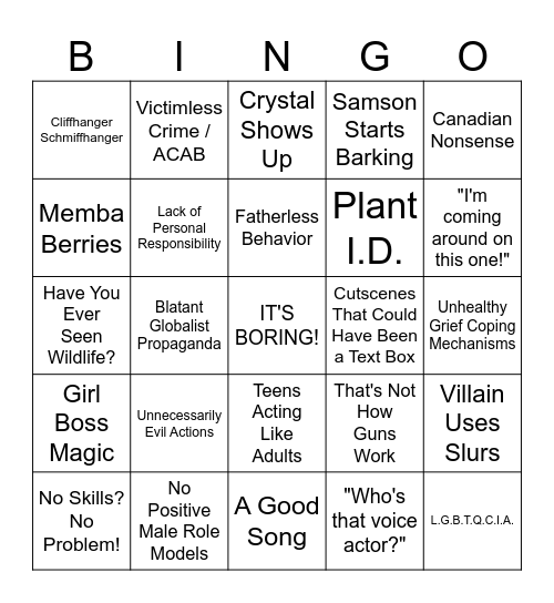 Lucky Hit Bingo Card