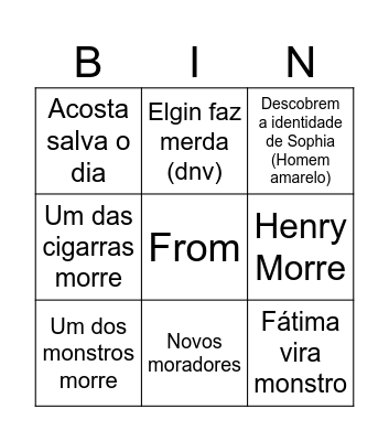 From 4 Temporada Bingo Card