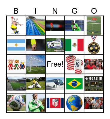 World Cup 2026 Bingo Card