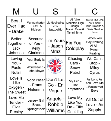 Ronde 2 #6 Bingo Card