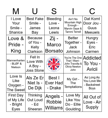 Ronde 2 #9 Bingo Card