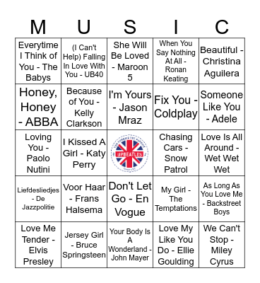 Ronde 2 #10 Bingo Card