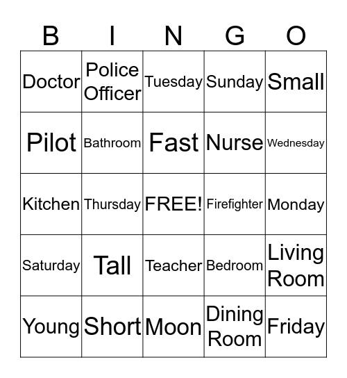 C2 Bingo! Bingo Card