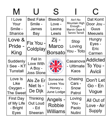 Ronde 2 #12 Bingo Card