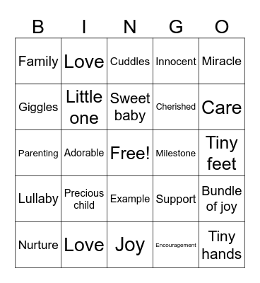 Happy Birthday Theophilus Bingo Card