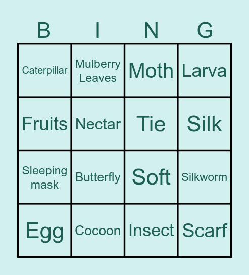 Life Science Bingo! Bingo Card