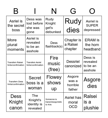 Dr chapter 5 Bingo Card
