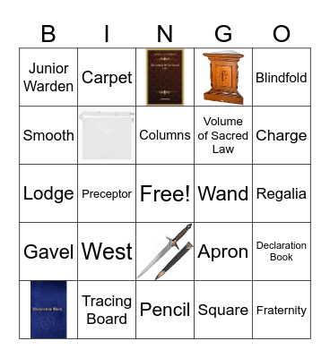 B O U R N E Bingo Card