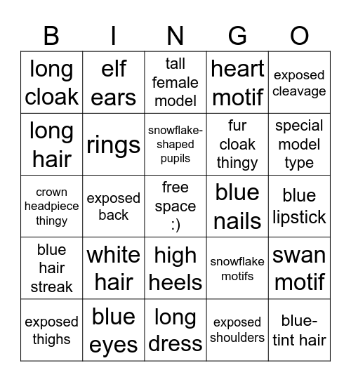 tsaritsa's design bingo Card