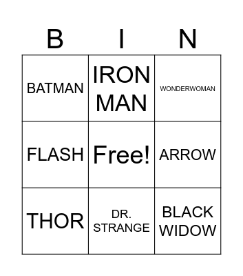 SUPERBINGO Card